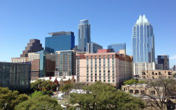 Austin Texas skyline.
