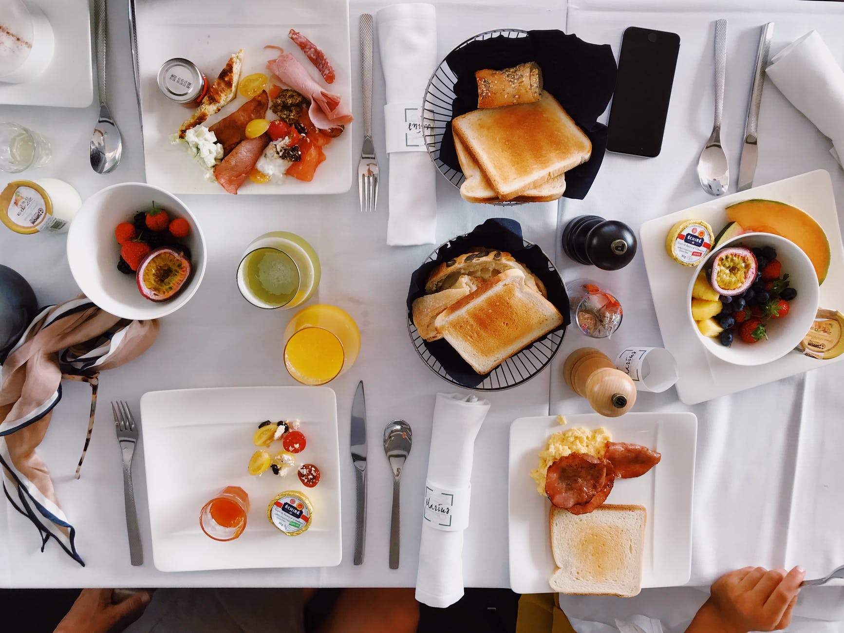 labor day brunch spread 